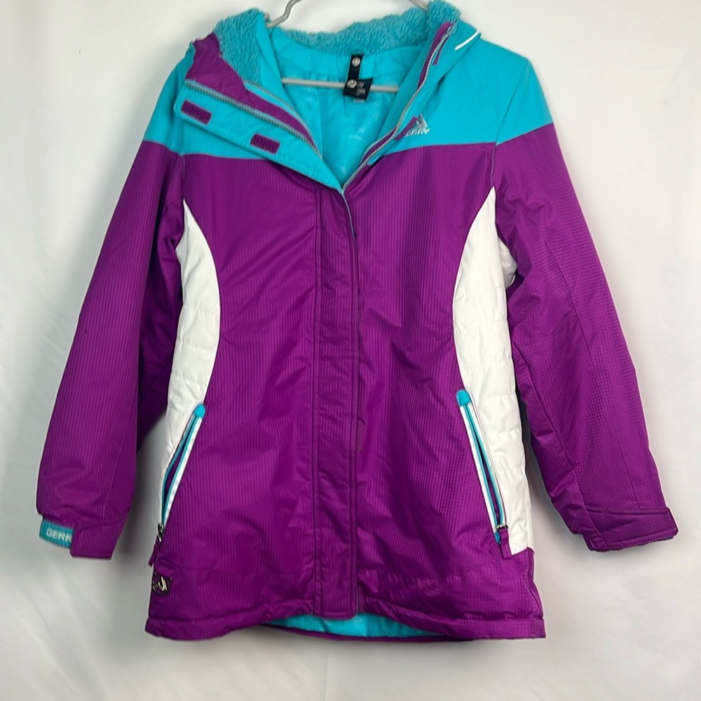 Gerry teal and fuchsia winter jacket missing inner liner 14/16